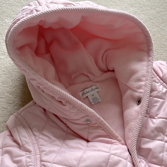 Ralph Lauren Quilted Hooded Bunting - Picture 3 of 6